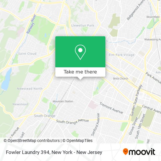 Mapa de Fowler Laundry 394