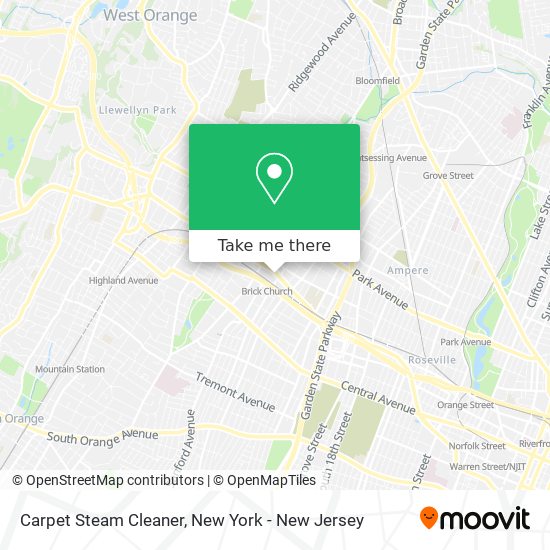 Carpet Steam Cleaner map