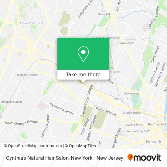 Mapa de Cynthia's Natural Hair Salon