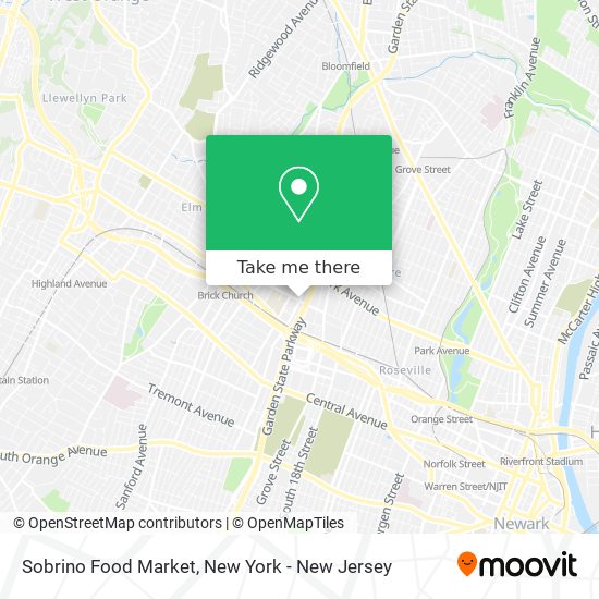 Sobrino Food Market map