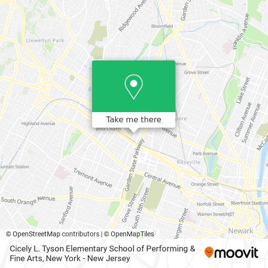 Cicely L. Tyson Elementary School of Performing & Fine Arts map