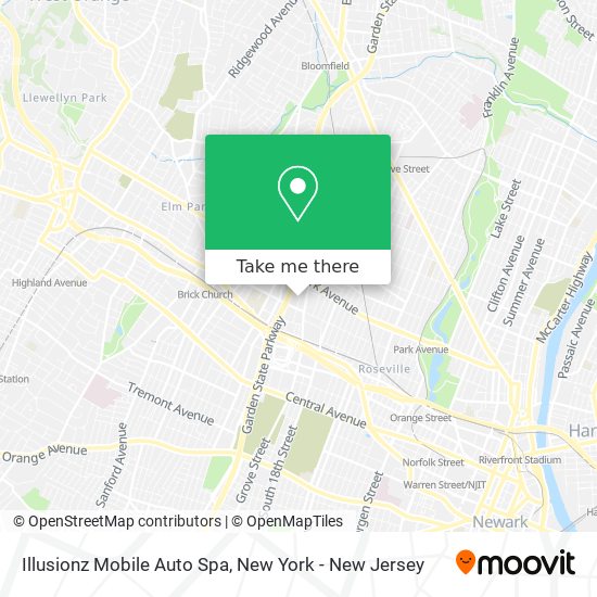 Illusionz Mobile Auto Spa map