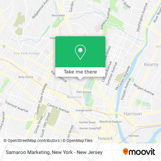 Mapa de Samaroo Marketing