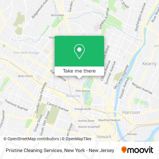 Pristine Cleaning Services map