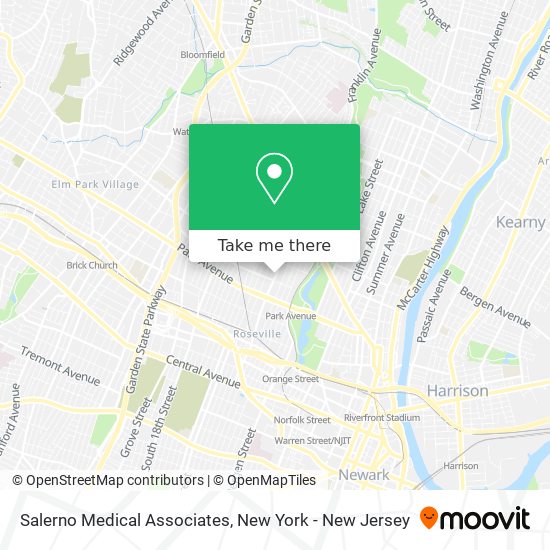 Mapa de Salerno Medical Associates