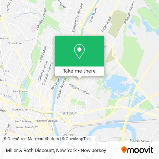 Miller & Roth Discount map