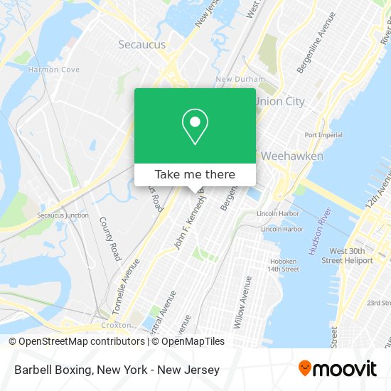 Barbell Boxing map