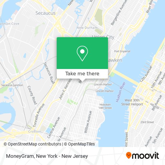 MoneyGram map