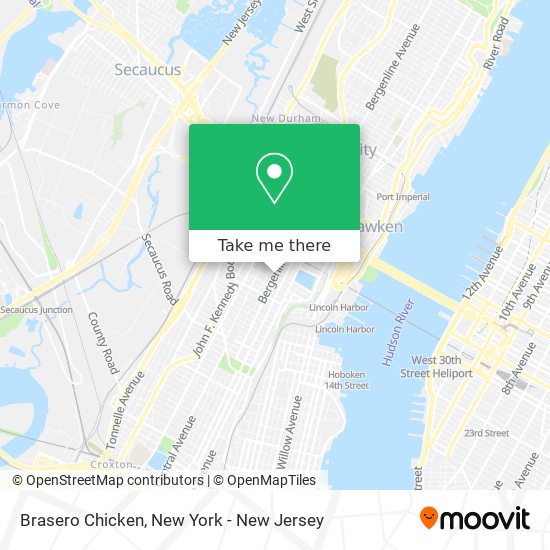 Brasero Chicken map