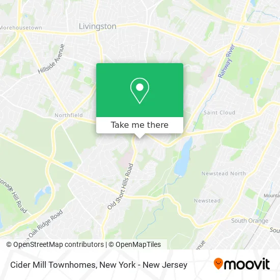 Cider Mill Townhomes map
