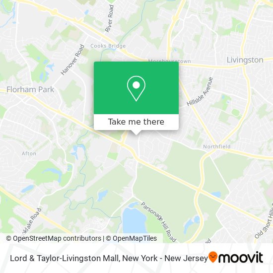 Lord & Taylor-Livingston Mall map