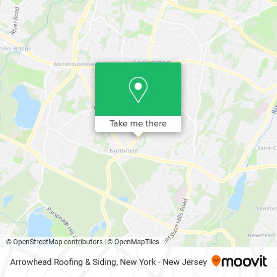 Mapa de Arrowhead Roofing & Siding