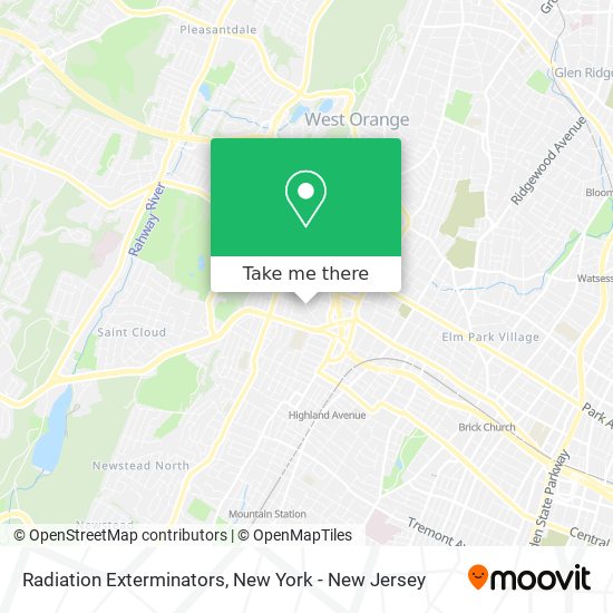 Radiation Exterminators map