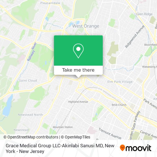 Mapa de Grace Medical Group LLC-Akinlabi Sanusi MD