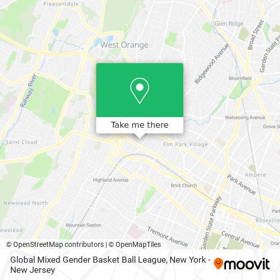 Mapa de Global Mixed Gender Basket Ball League