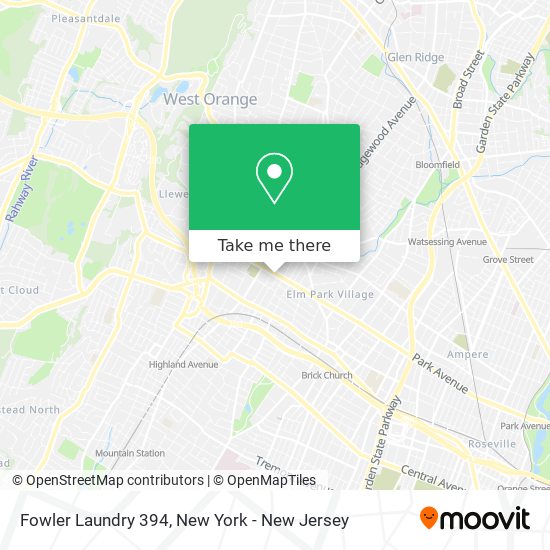 Mapa de Fowler Laundry 394