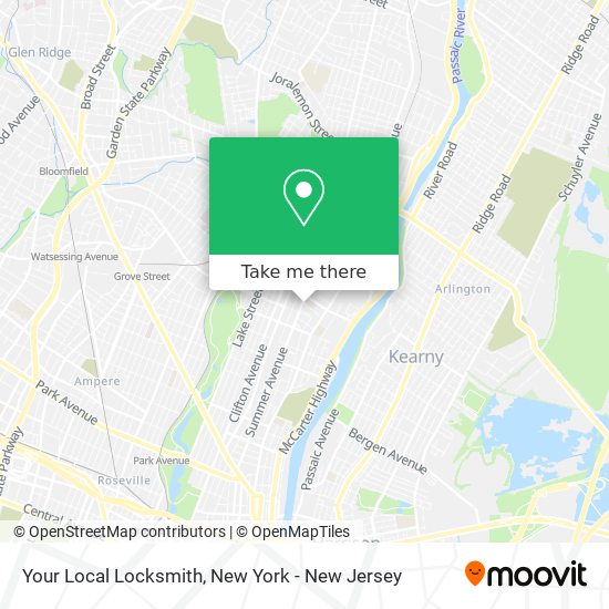 Your Local Locksmith map