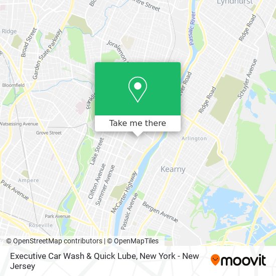 Executive Car Wash & Quick Lube map