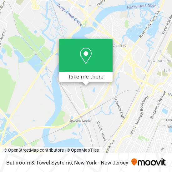 Bathroom & Towel Systems map