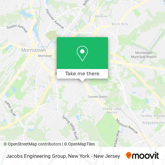 Mapa de Jacobs Engineering Group