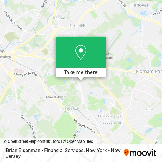 Mapa de Brian Eisenman - Financial Services
