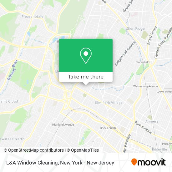 Mapa de L&A Window Cleaning