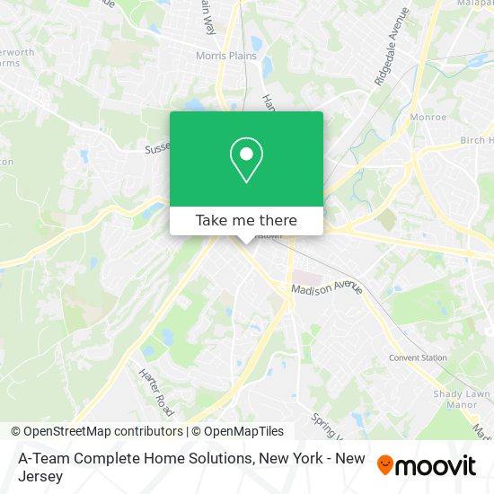 Mapa de A-Team Complete Home Solutions