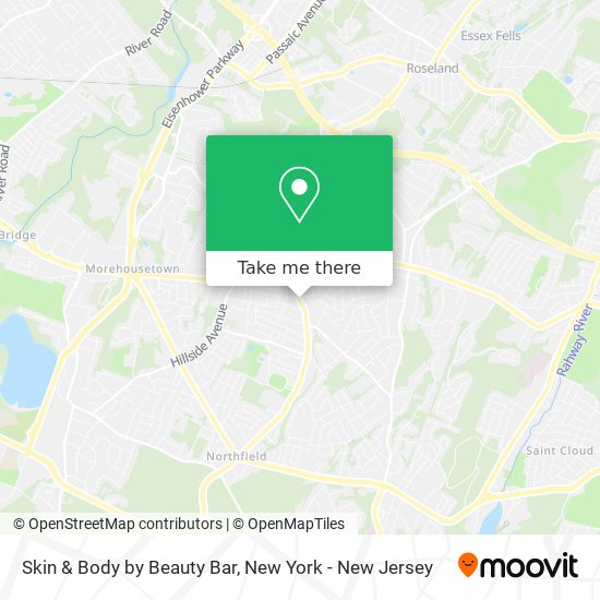 Skin & Body by Beauty Bar map