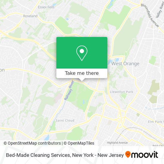 Bed-Made Cleaning Services map