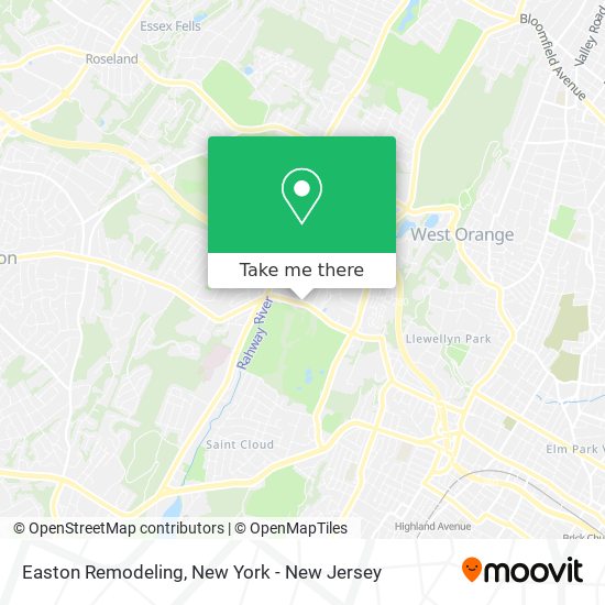 Easton Remodeling map