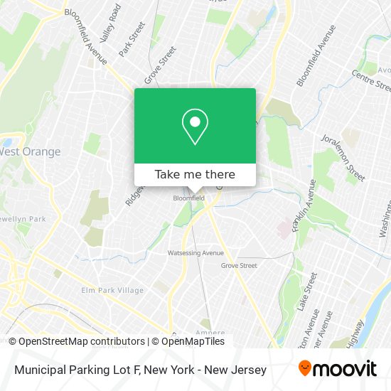 Mapa de Municipal Parking Lot F
