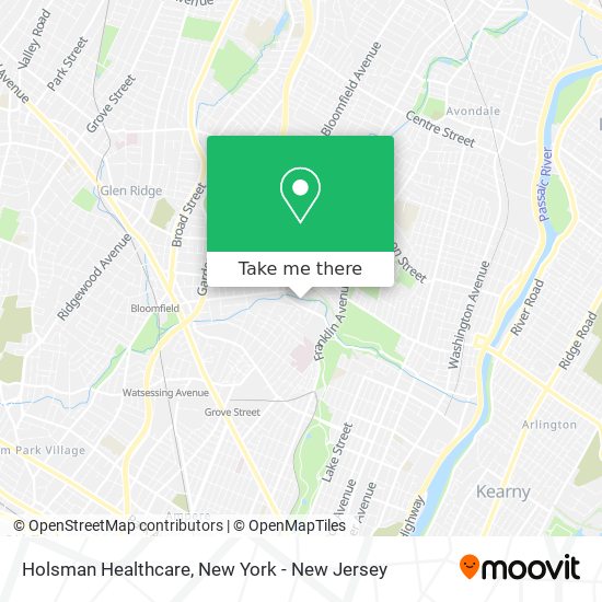 Holsman Healthcare map