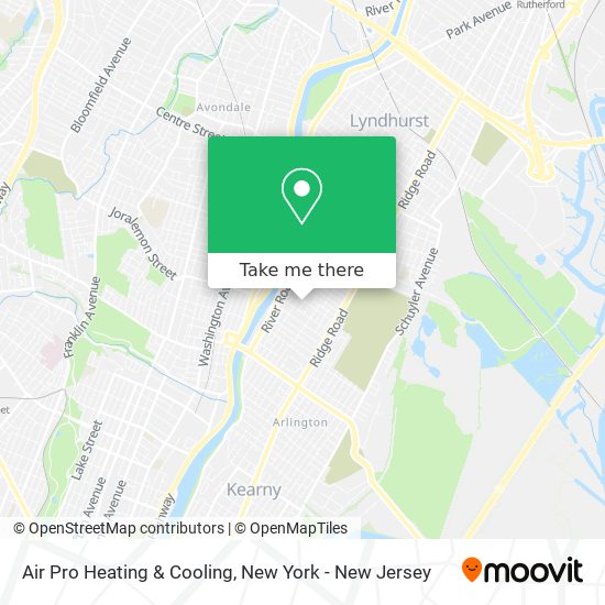 Air Pro Heating & Cooling map