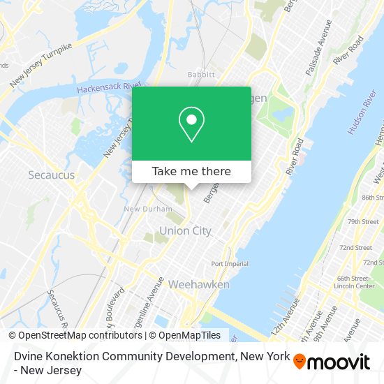 Dvine Konektion Community Development map