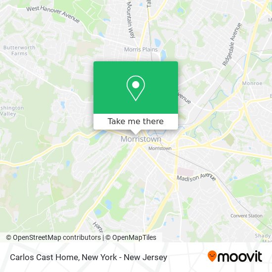Mapa de Carlos Cast Home