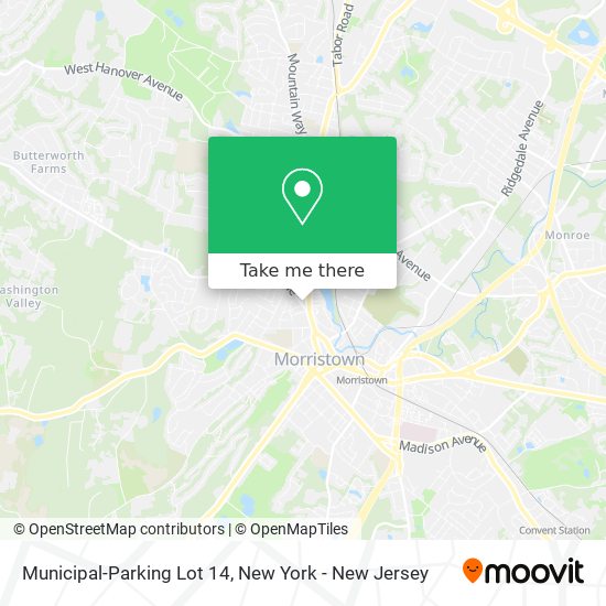 Mapa de Municipal-Parking Lot 14