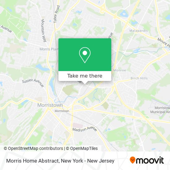 Mapa de Morris Home Abstract