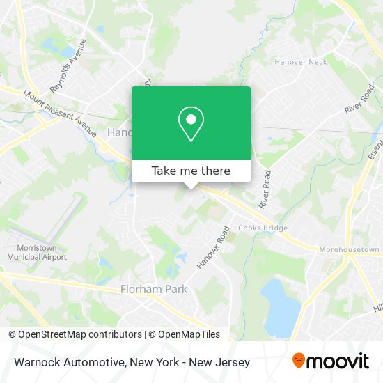 Mapa de Warnock Automotive