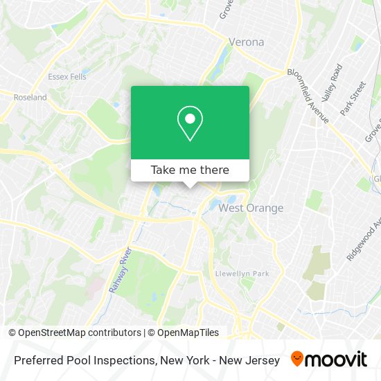 Preferred Pool Inspections map
