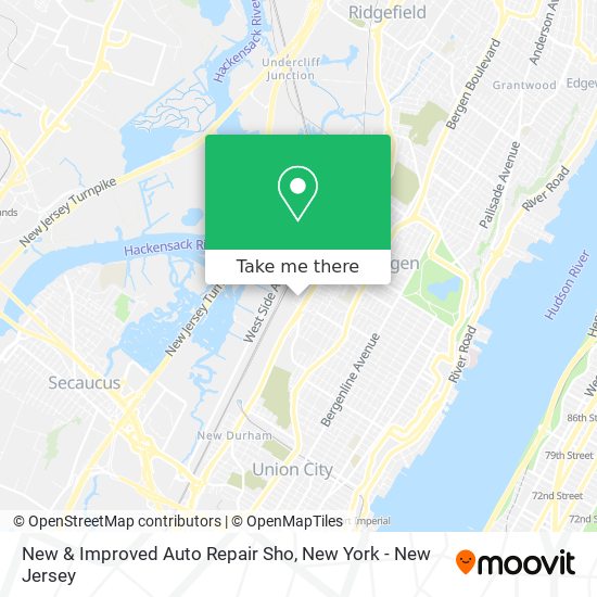 New & Improved Auto Repair Sho map