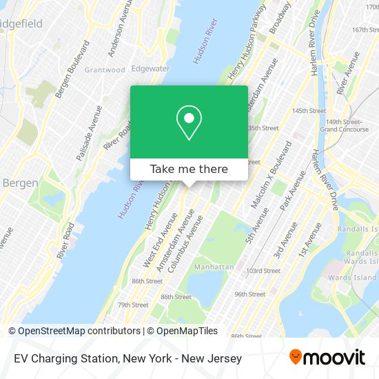 Mapa de EV Charging Station