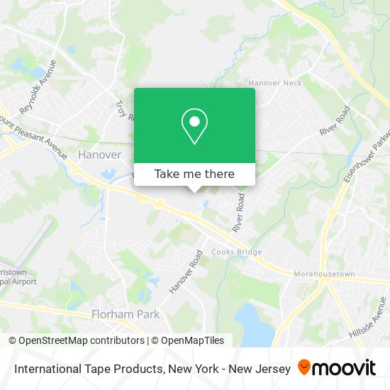 International Tape Products map