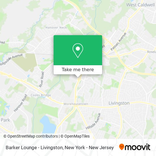 Mapa de Barker Lounge - Livingston