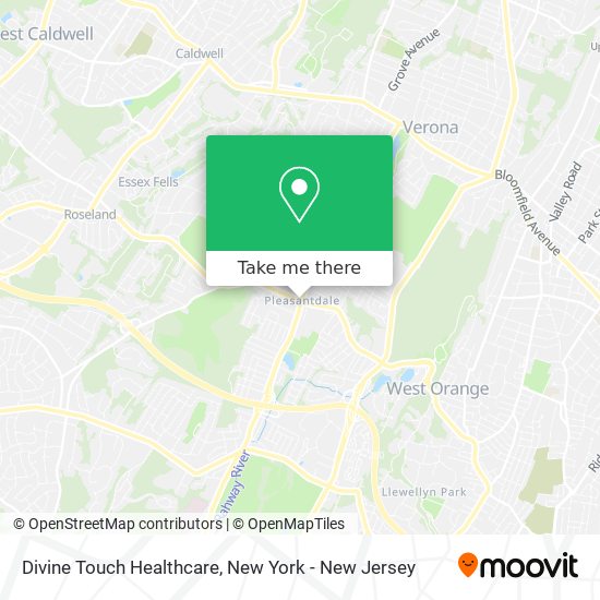 Divine Touch Healthcare map