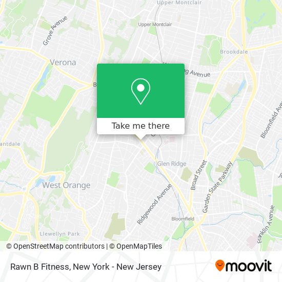 Rawn B Fitness map