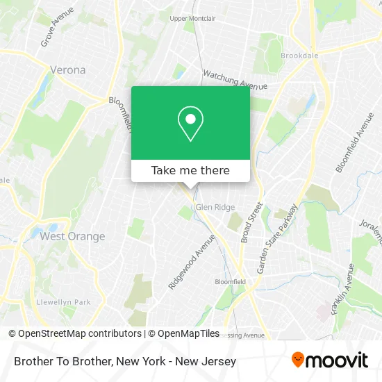 Brother To Brother map