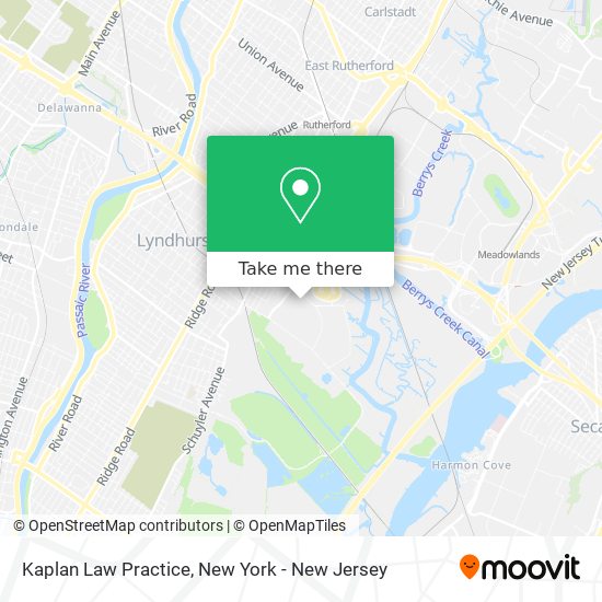 Kaplan Law Practice map