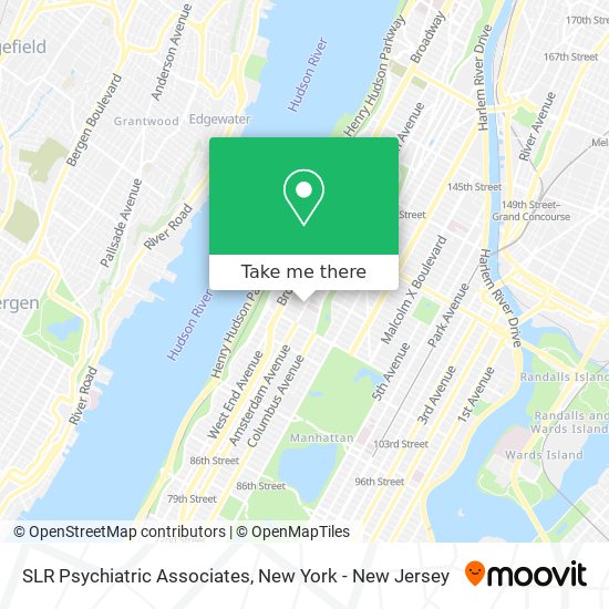 SLR Psychiatric Associates map