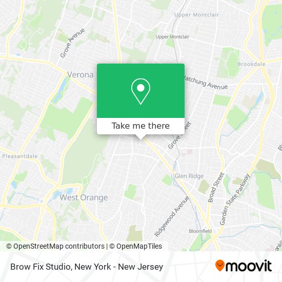 Brow Fix Studio map