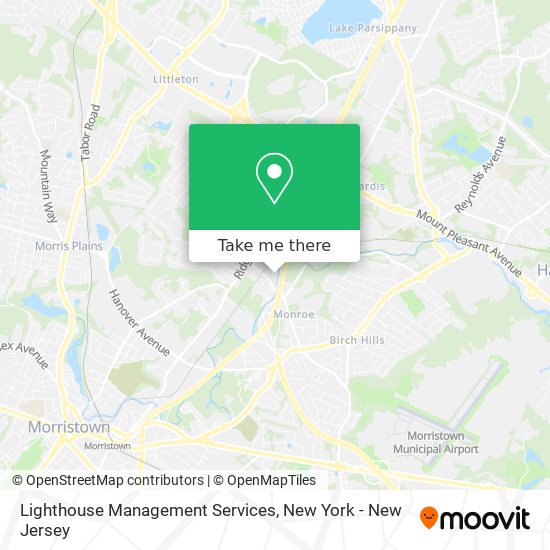 Lighthouse Management Services map